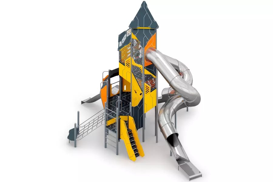 Игровой комплекс «Небесное дерево» в стиле хай-тек