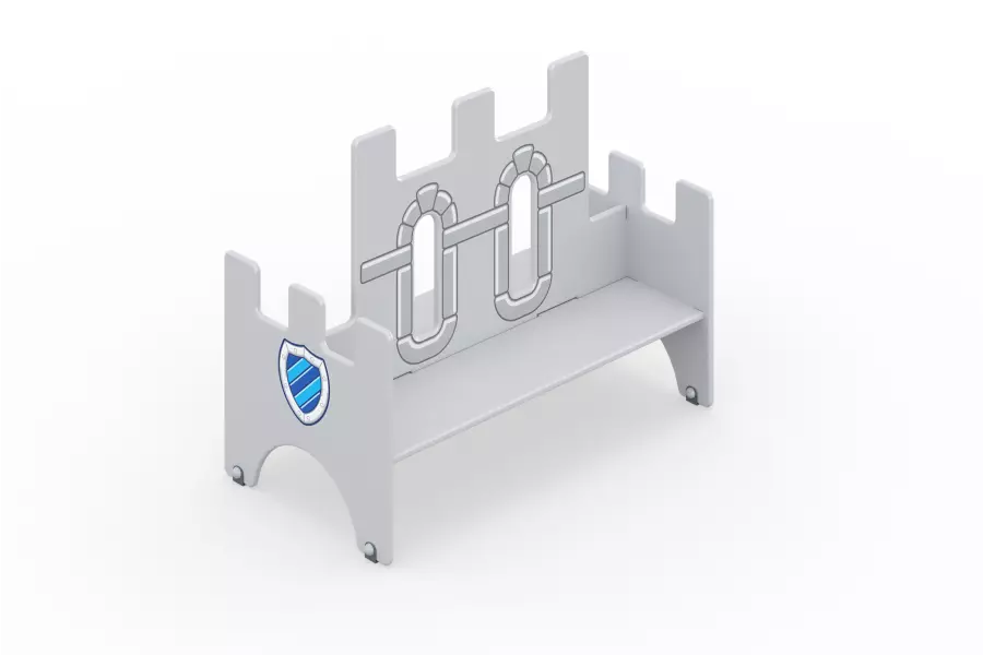 Скамья детская «Крепость»