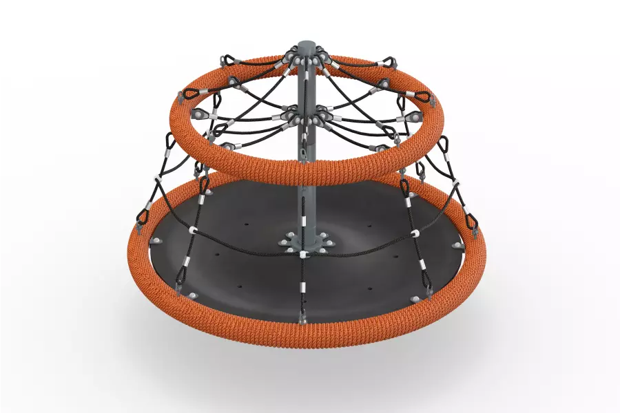 Карусель канатная