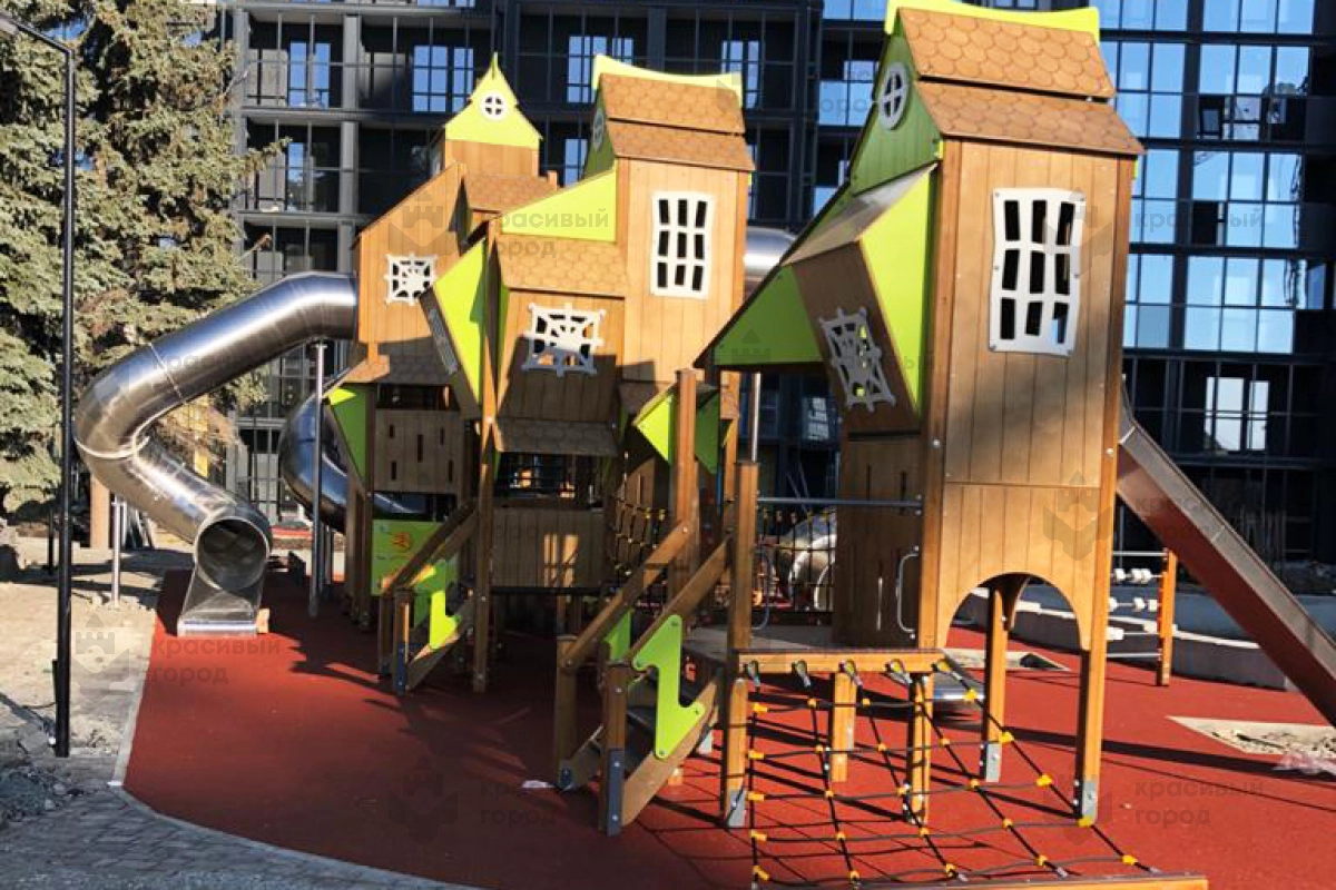 Игровой комплекс «Небесное дерево» тип-1 с переходом - фото 2