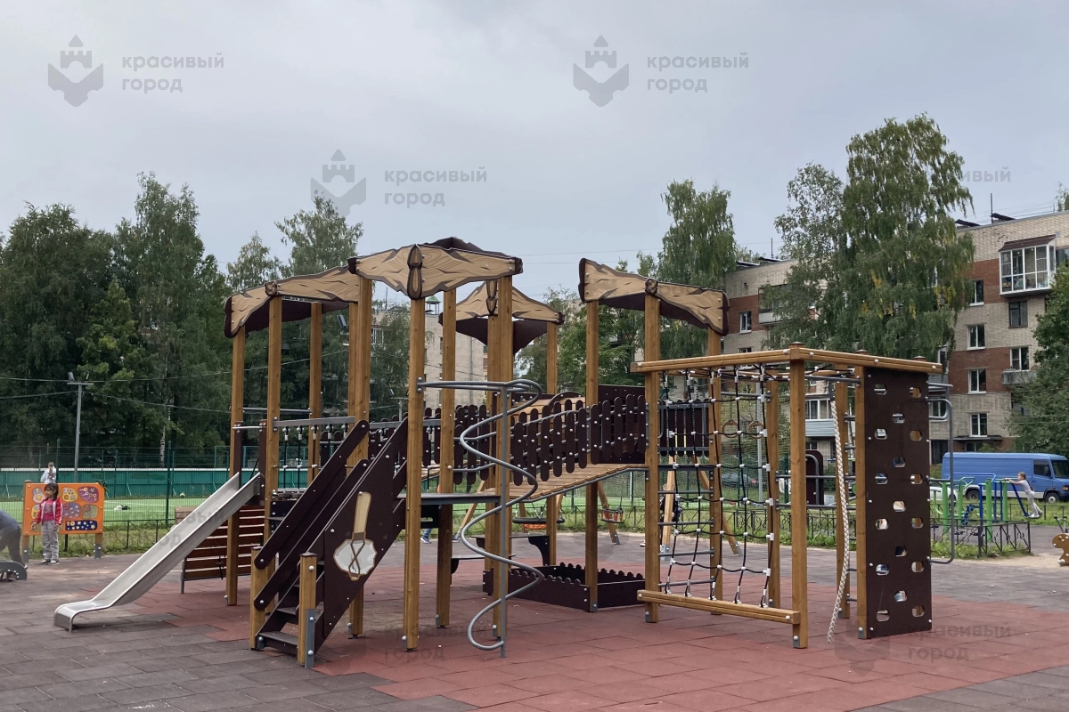 Игровой комплекс с песочницей «Средневековье» - фото 2